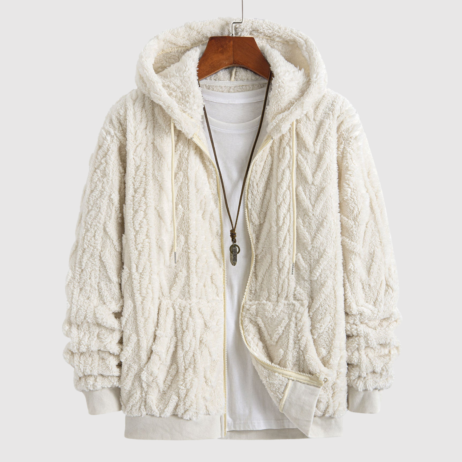 Šimon - Luksusowy Pelerina Płaszcz