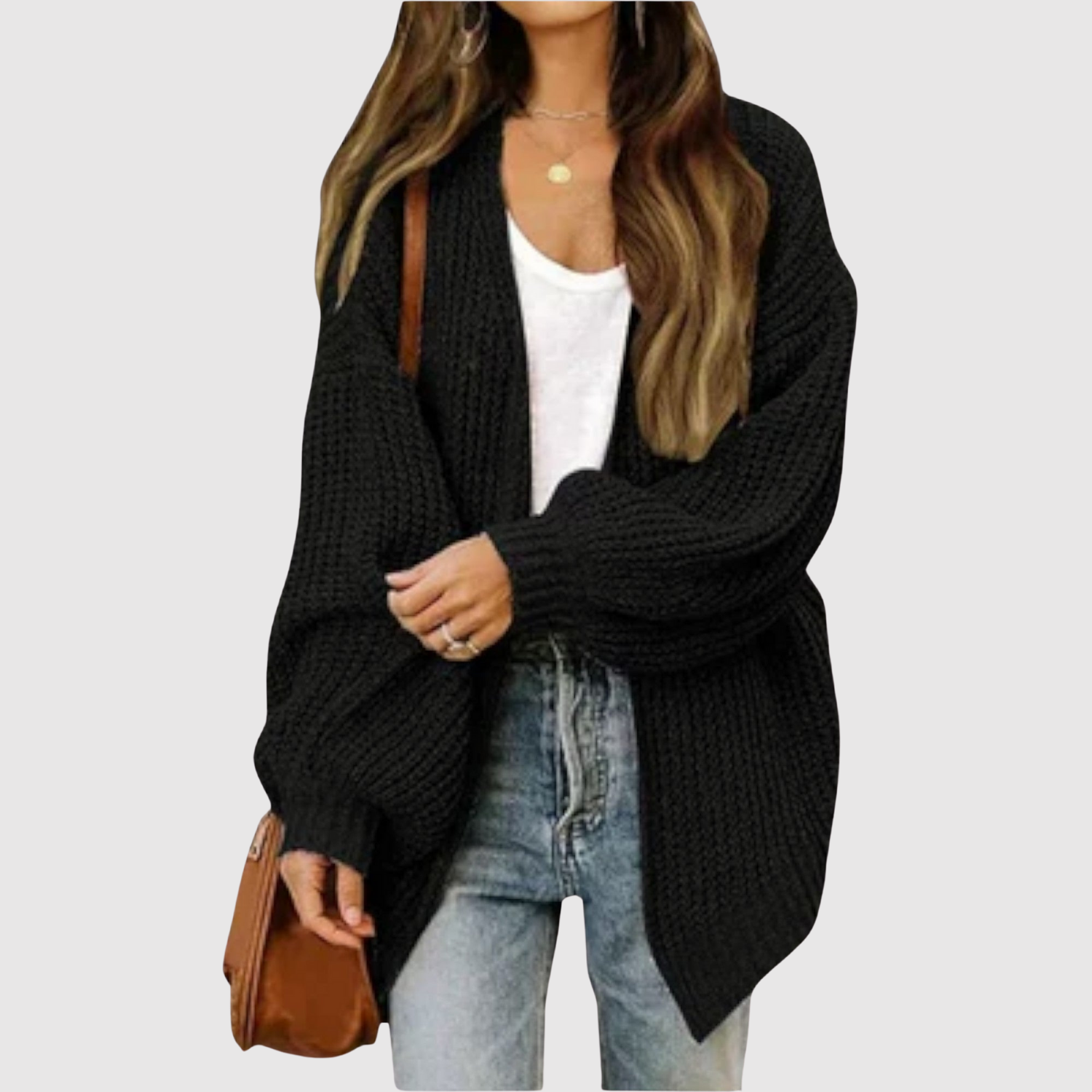 Nora – Oversized sweter z miękkiego materiału
