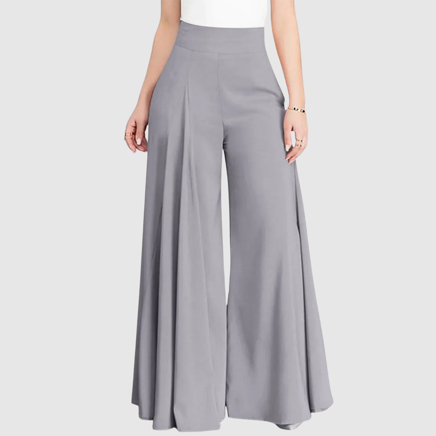 Mira – Szerokie spodnie z lekkiego materiału