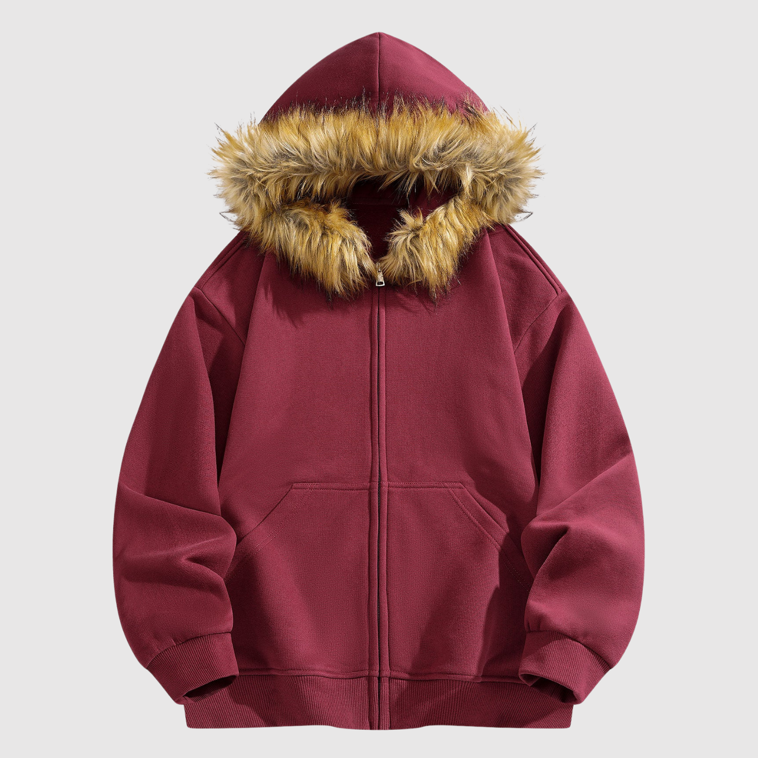 Šimon - Bluza z futrzanym kapturem