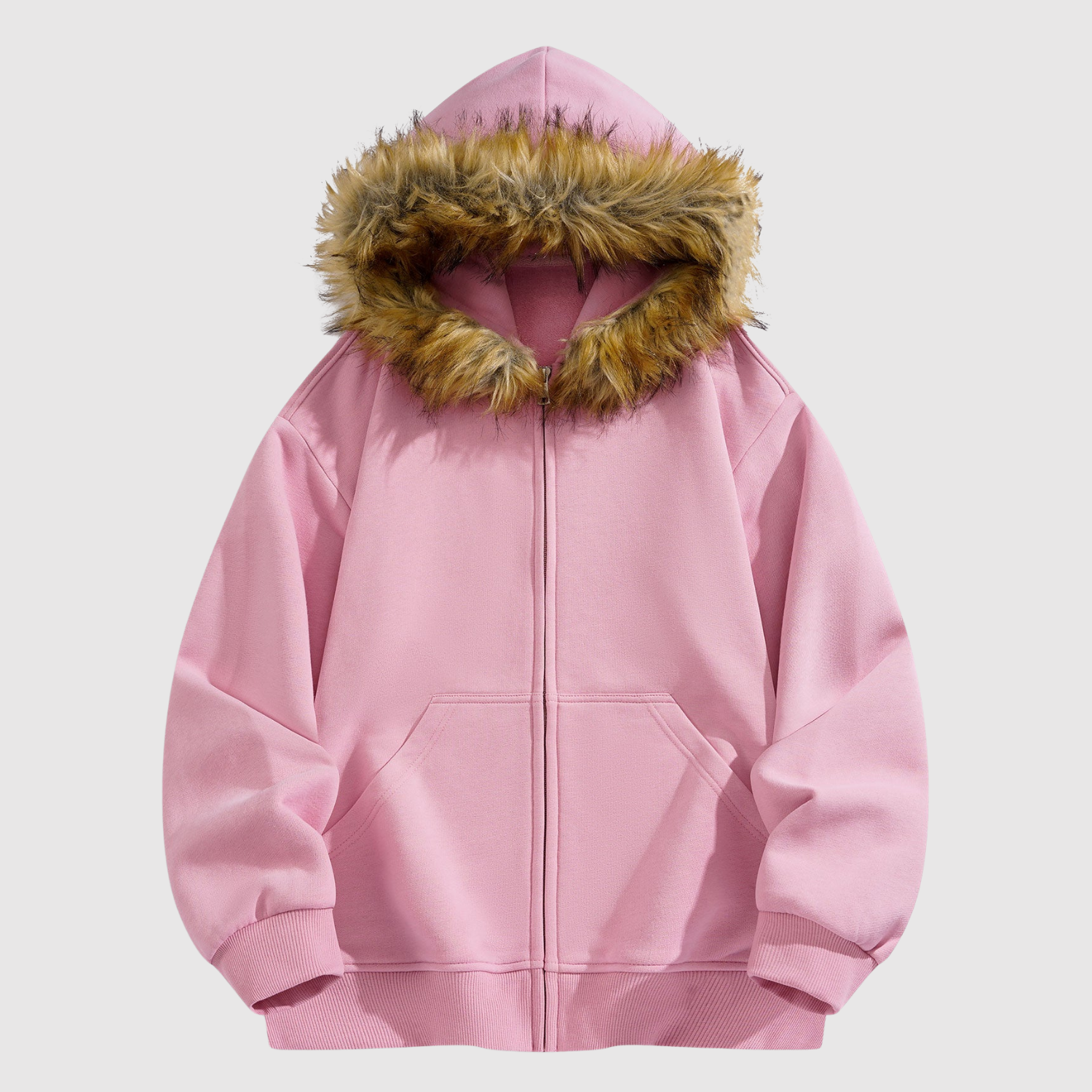 Šimon - Bluza z futrzanym kapturem