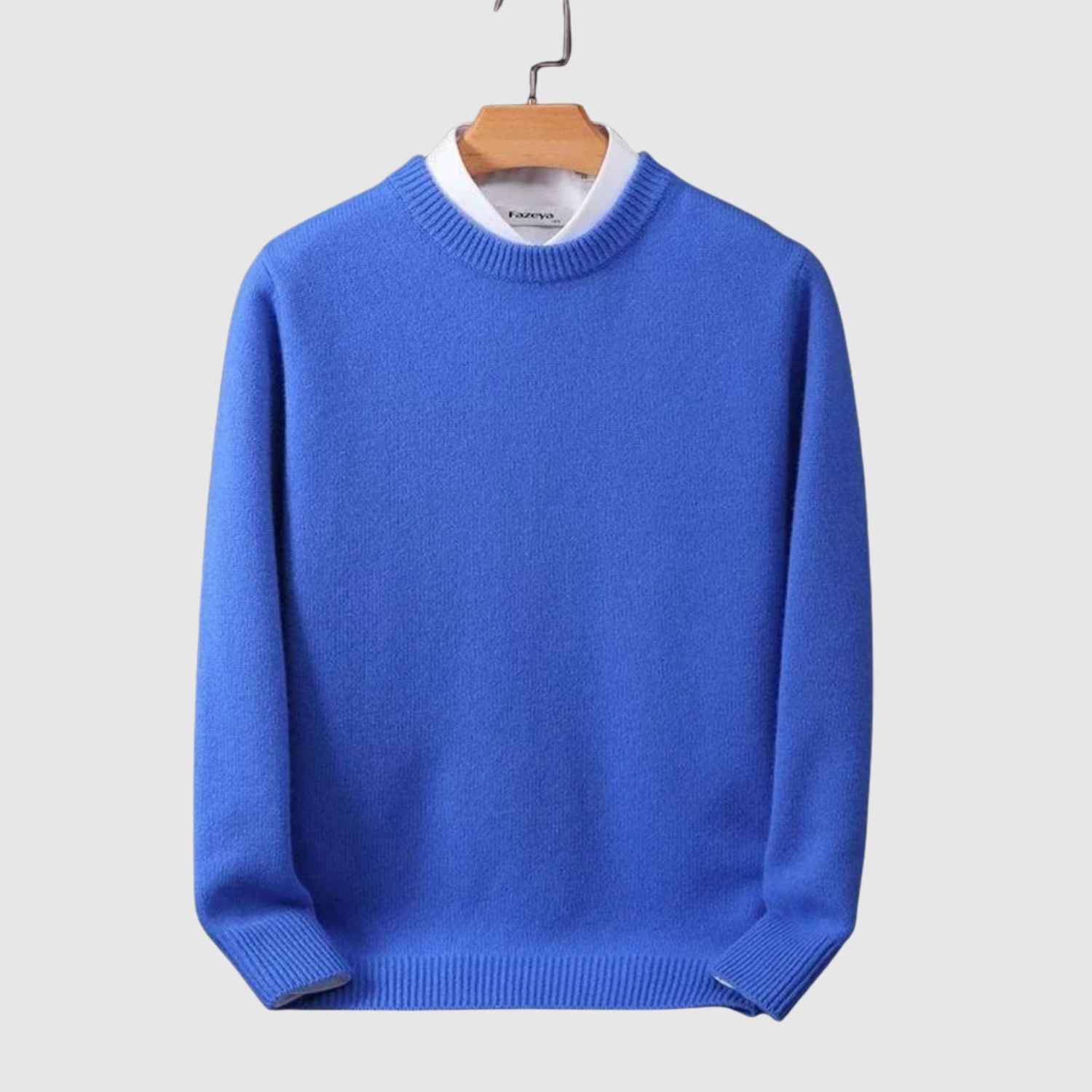 Daniel - Klasyczny sweter z okrągłym dekoltem