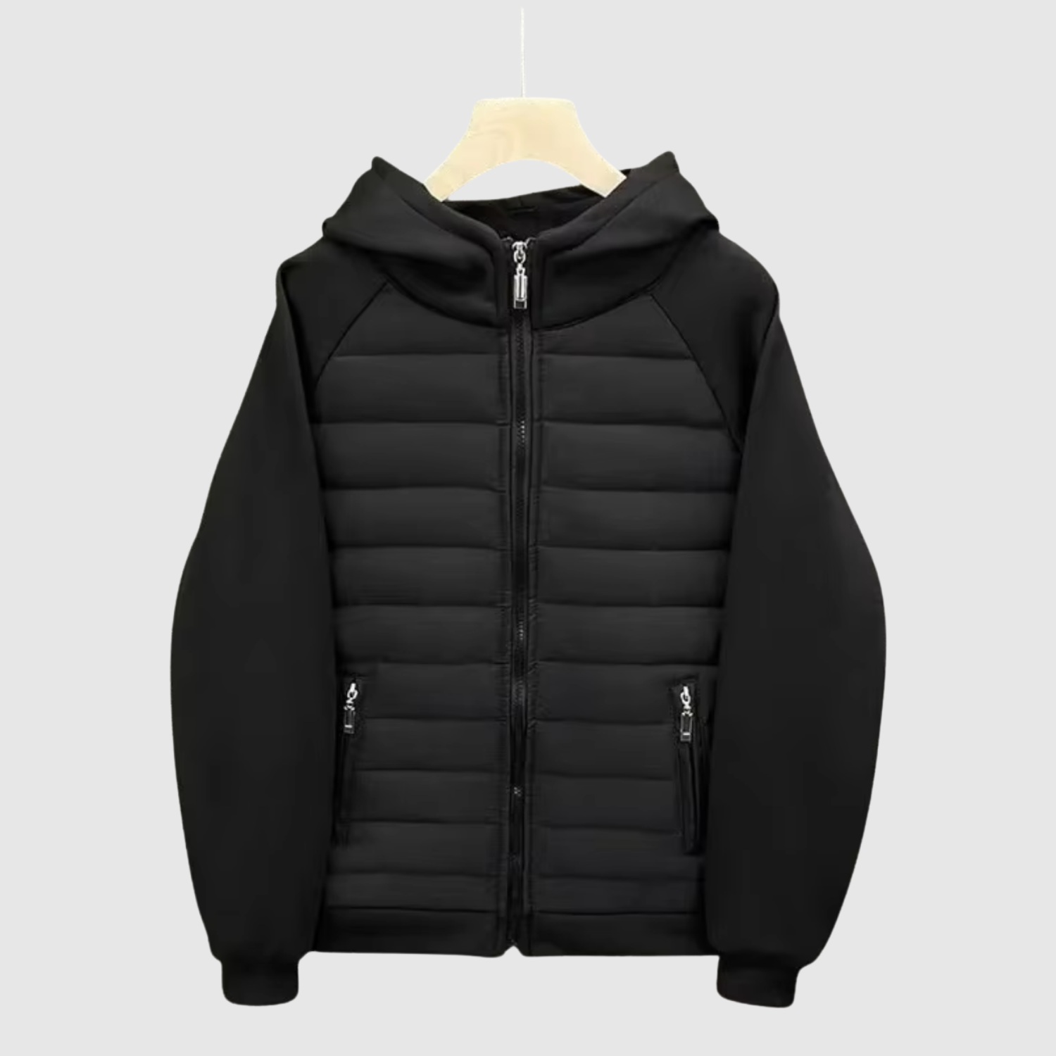 Marek – Męska kurtka z kombinowanymi rękawami i sportowym wyglądem