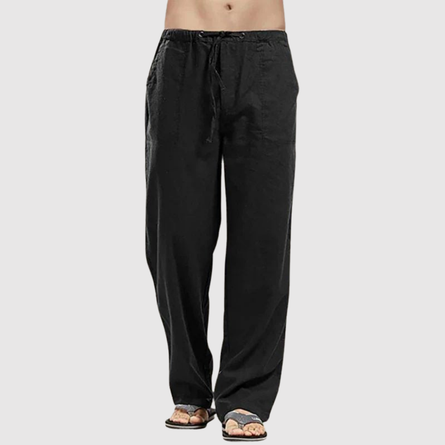 Leo – Klasyczne lniane spodnie o wygodnym kroju