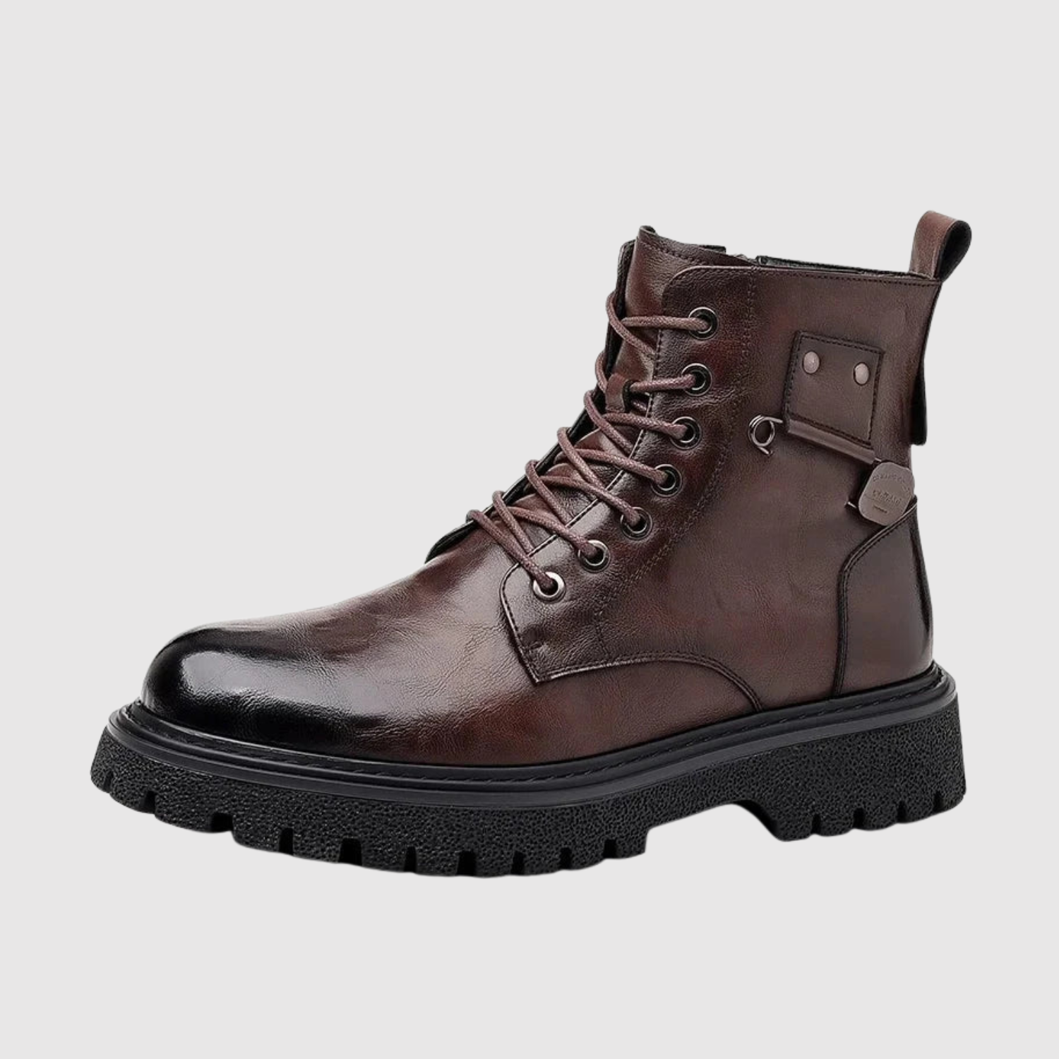 Oskar – Miejskie Skórzane Buty z Detalami i Odpornością