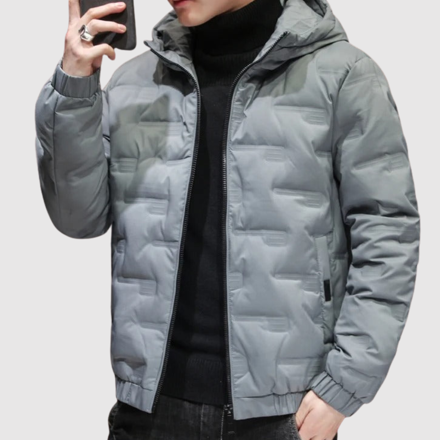 Marek – Ciepła zimowa kurtka o prostych liniach