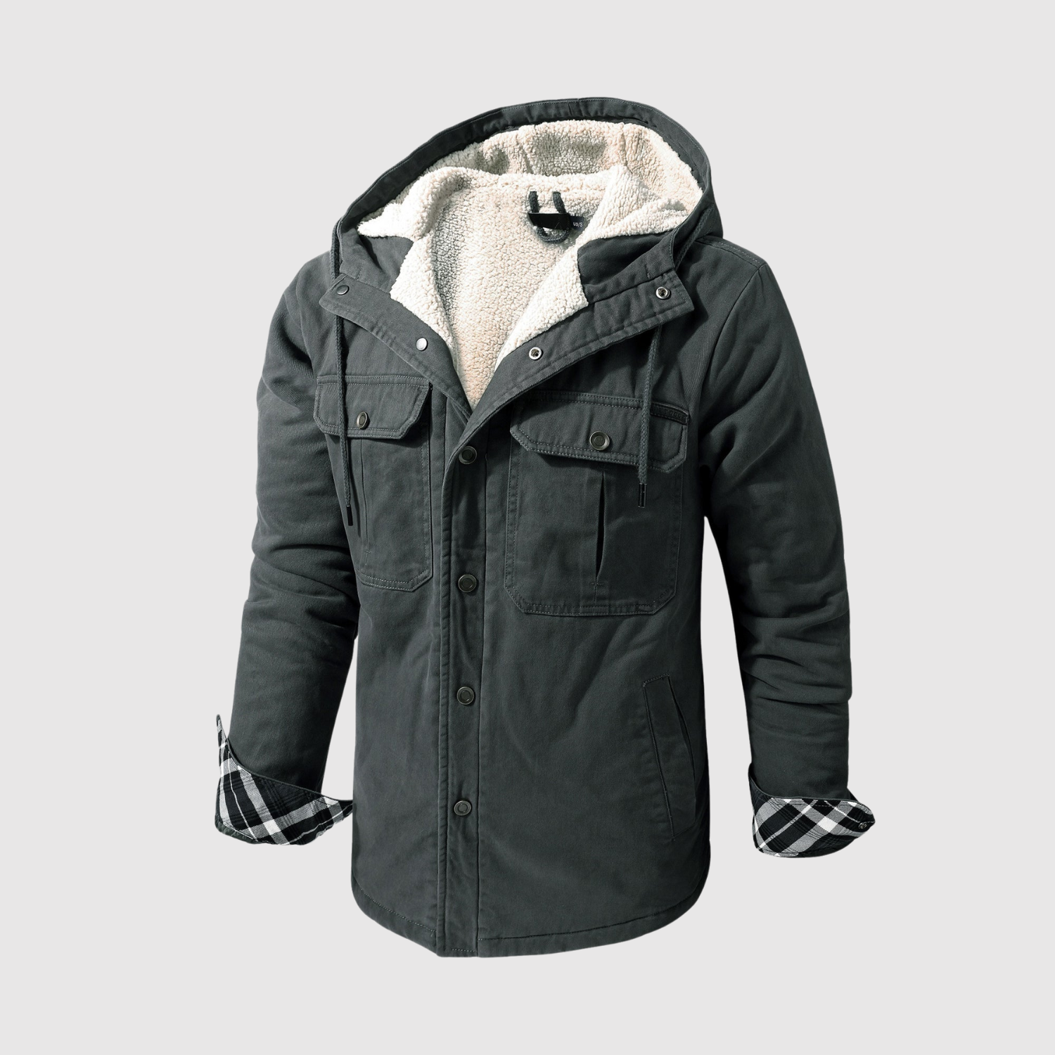 Marek – Męska zimowa kurtka z ocieplaną podszewką i ciepłym designem