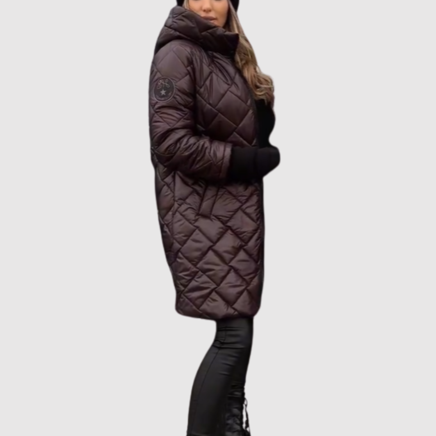 Jelena - Zimowy elegancki płaszcz puchowy