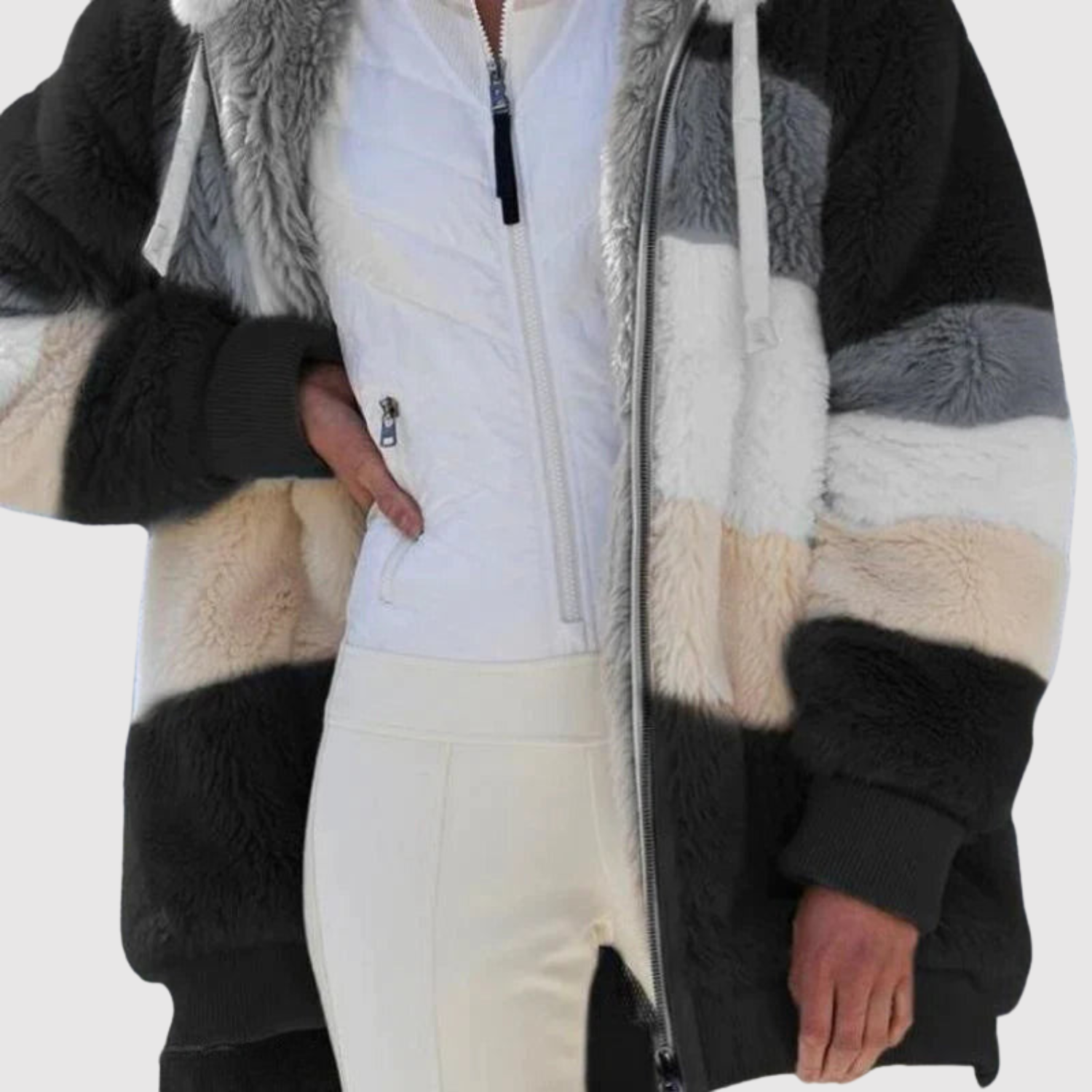 Jelena - Wygodny i nowoczesny zimowy płaszcz