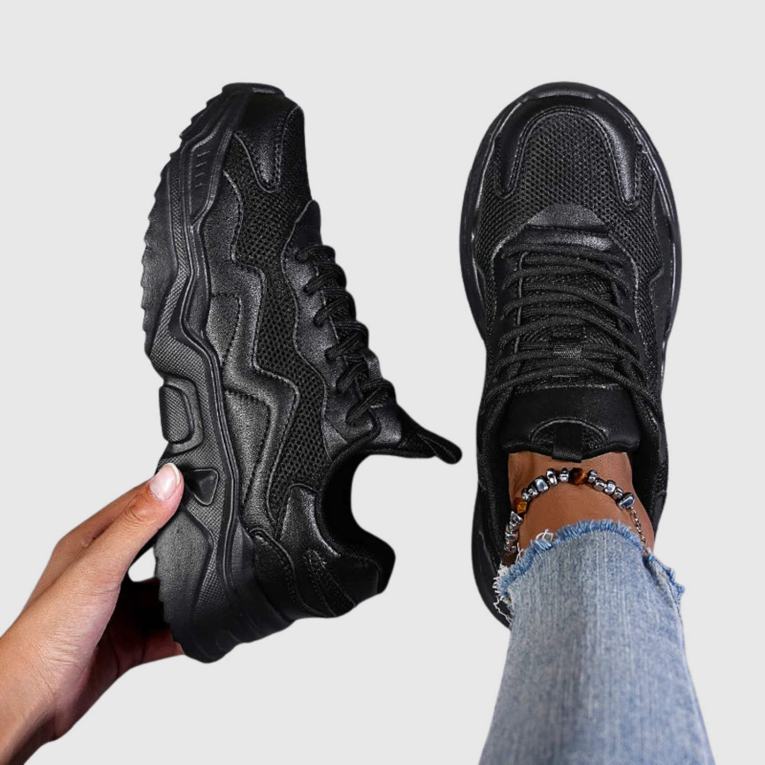 Rita – Objętościowe tenisówki o nowoczesnym stylu