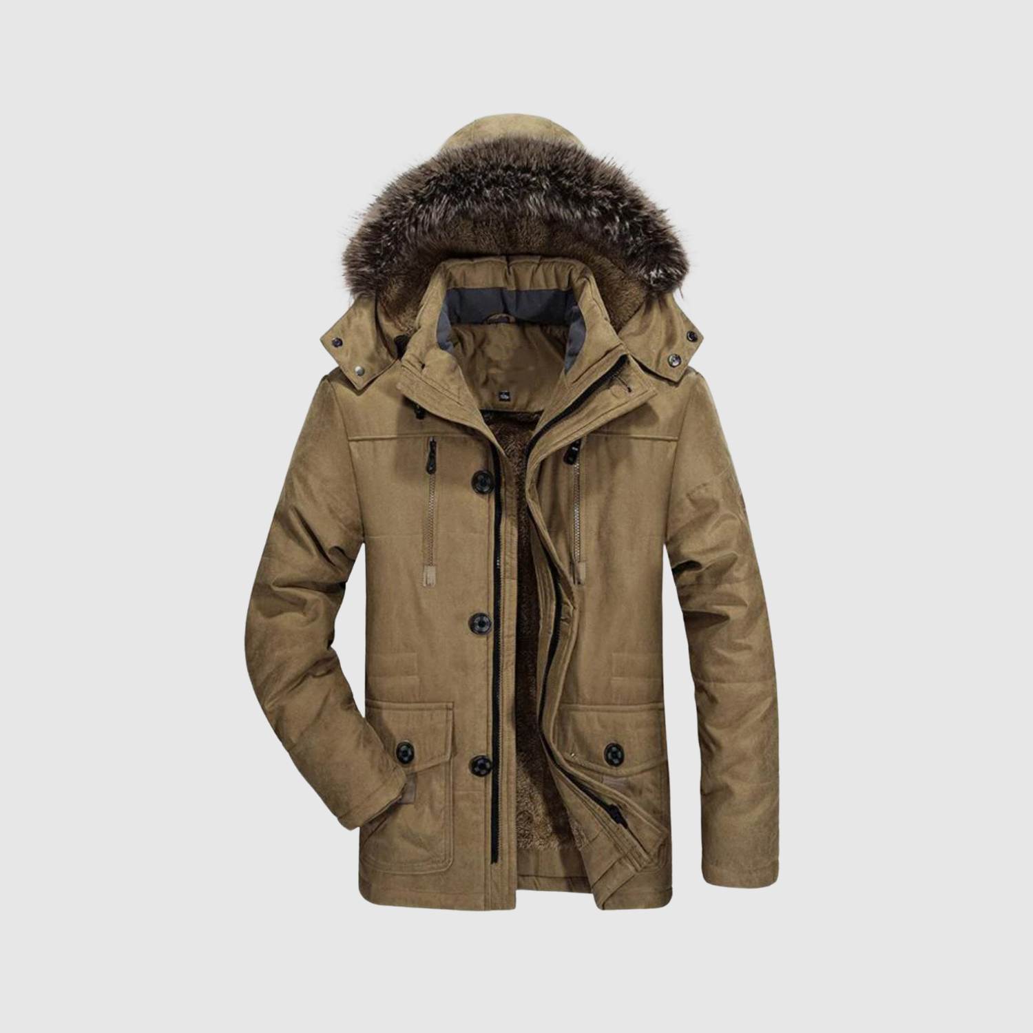 Marek – Zimowa kurtka Nordic Parka z syntetycznym puchem