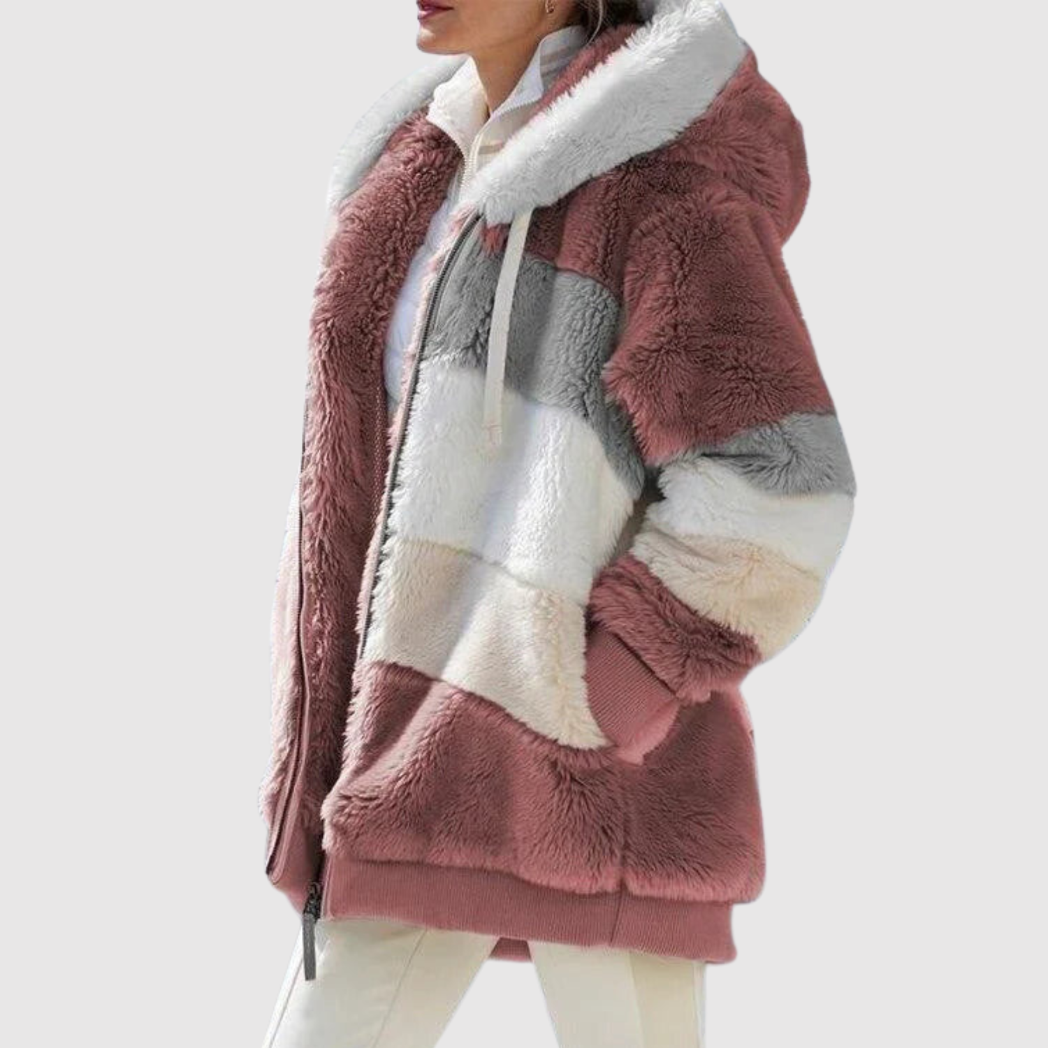 Jelena - Wygodny i nowoczesny zimowy płaszcz