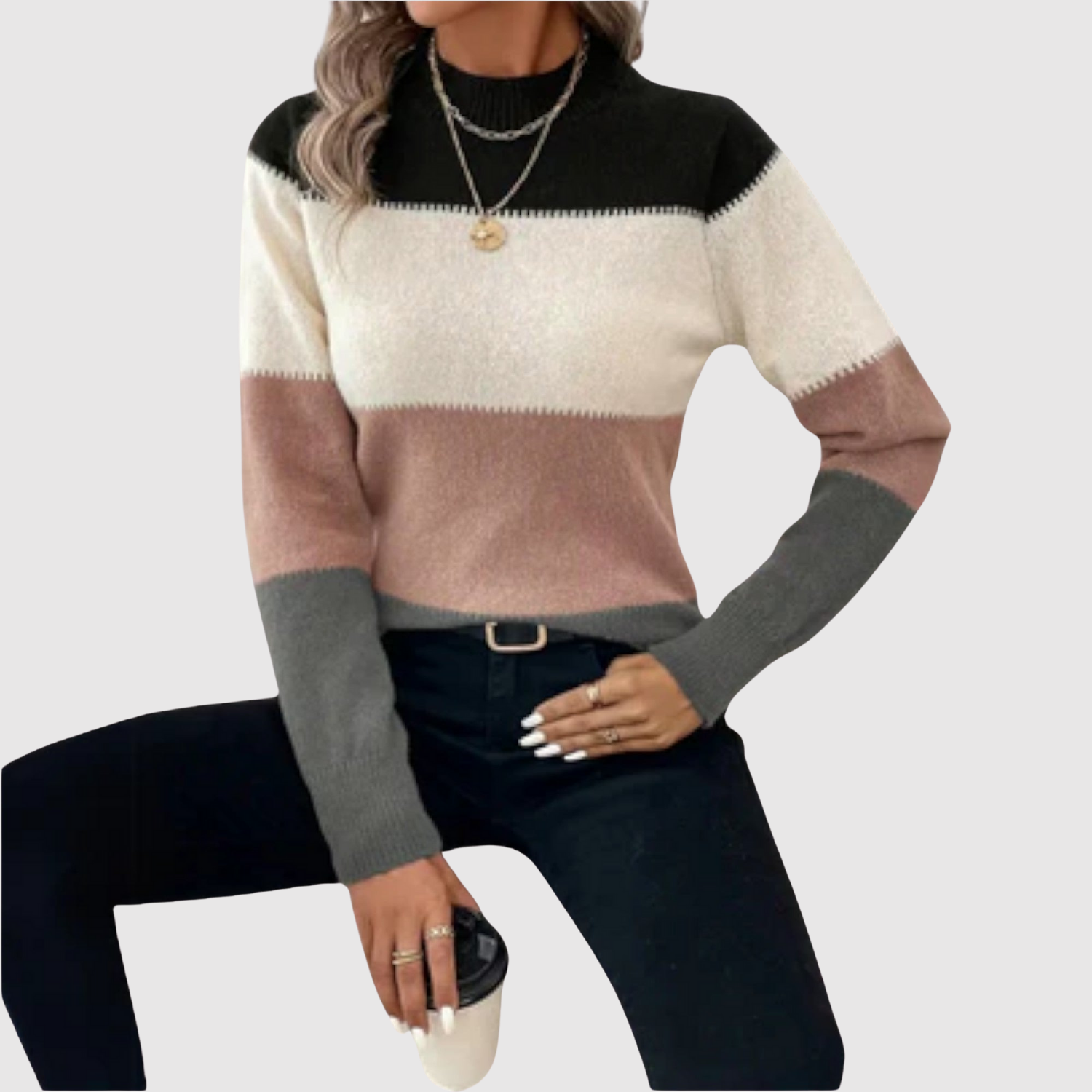 Nora – Sweter w trzech kolorach