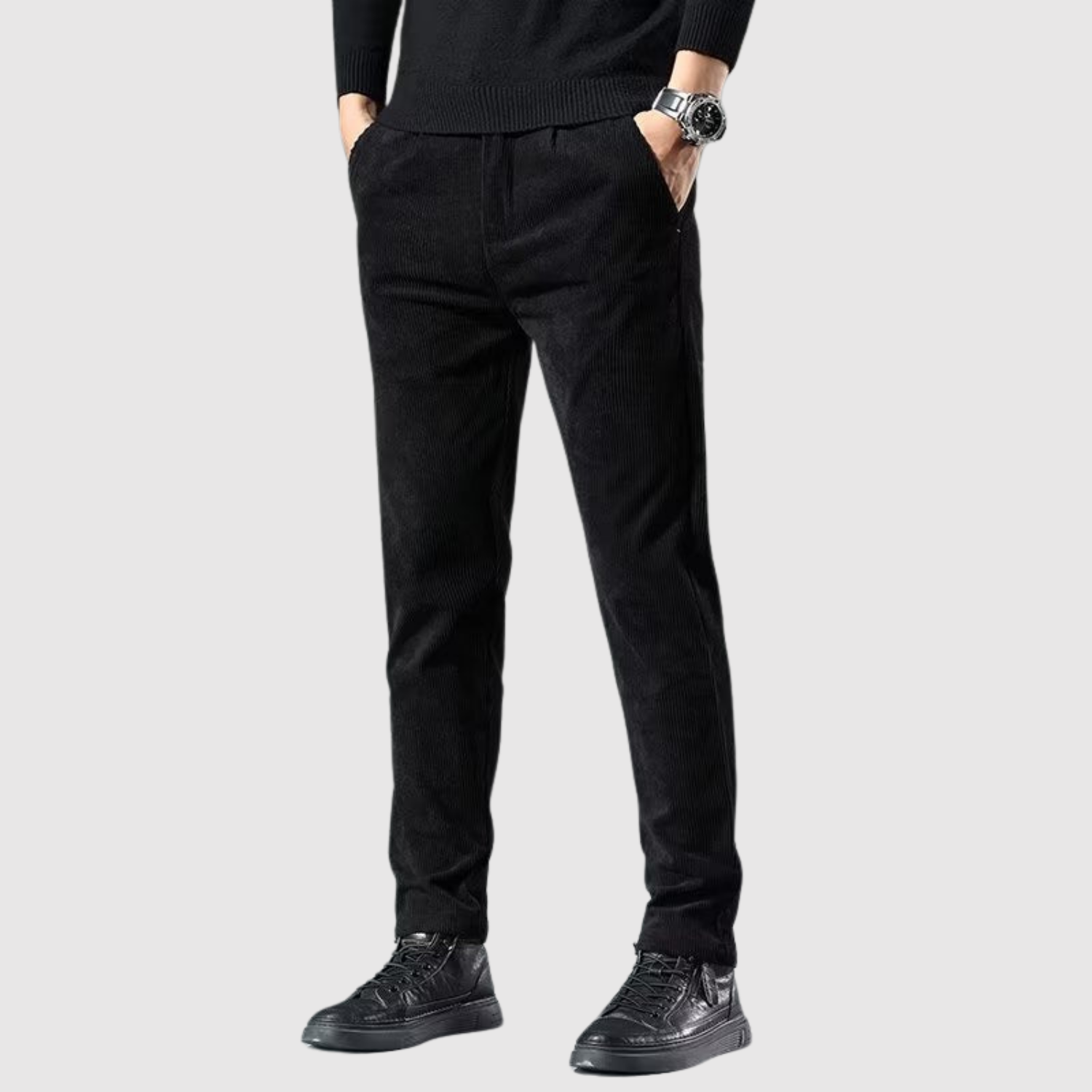 Leo – Spodnie z miękkiego zamszu