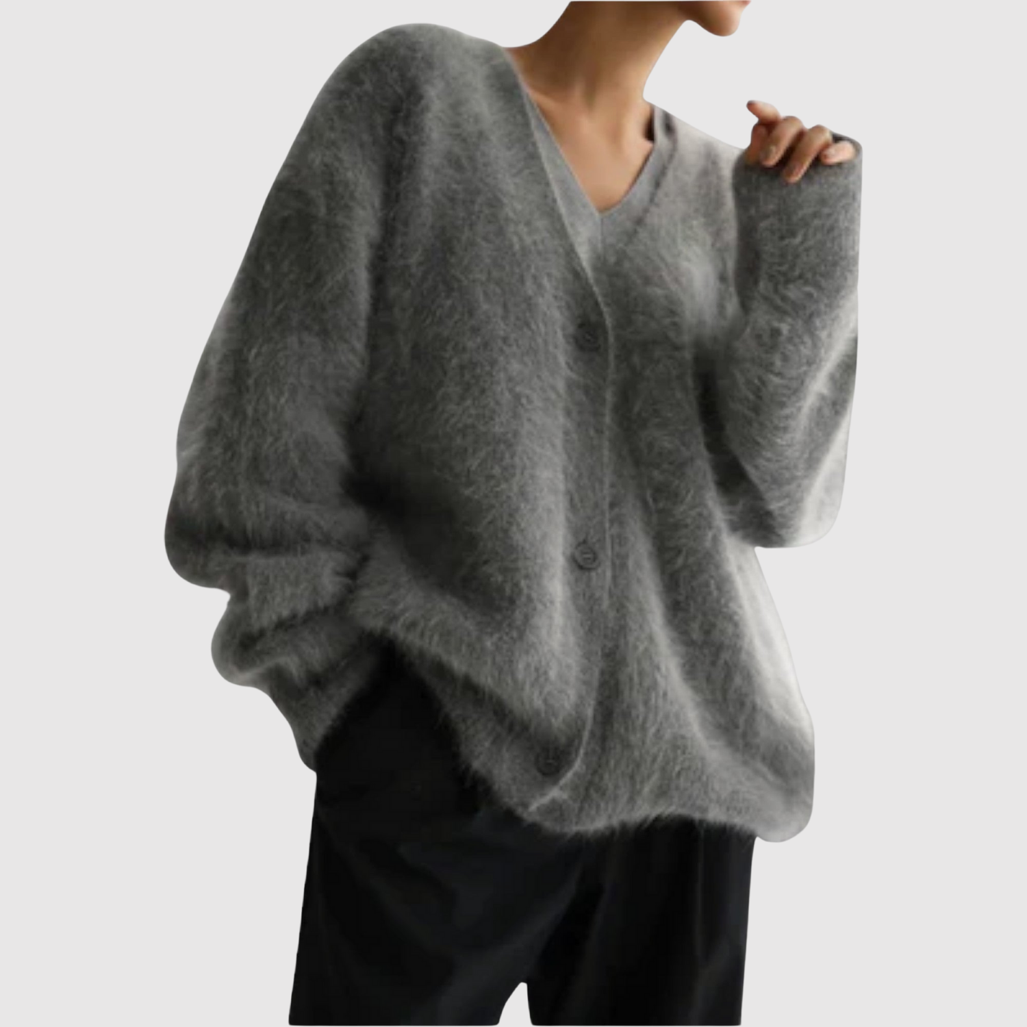 Nora – Ciepły, pleciony sweter